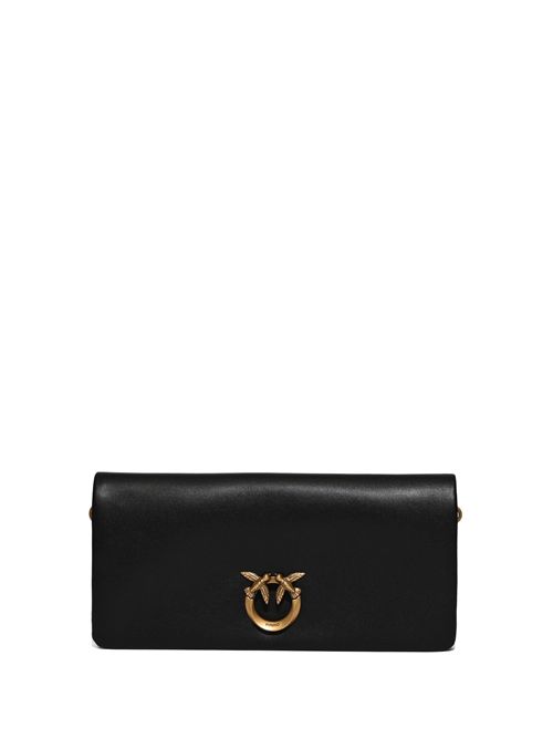 Pochette a tracolla media Love Click Soft Horizontal in pelle Nero PINKO | 106022 A0QOZ99Q